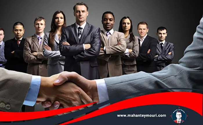 بررسی عوامل اثرگذار درونی بر تیم فروش