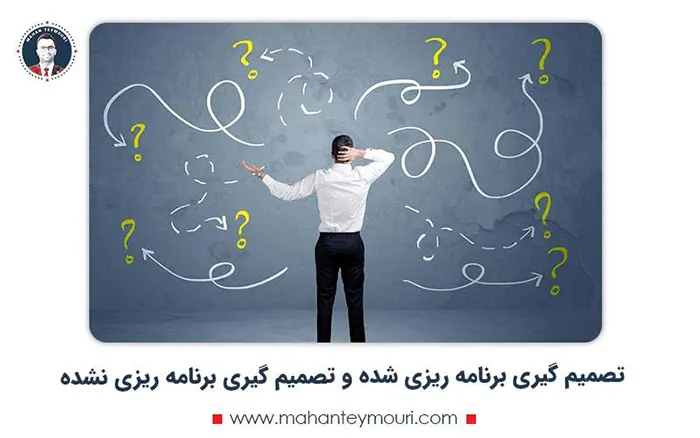 تصمیم گیری برنامه ریزی شده و تصمیم گیری برنامه ریزی نشده